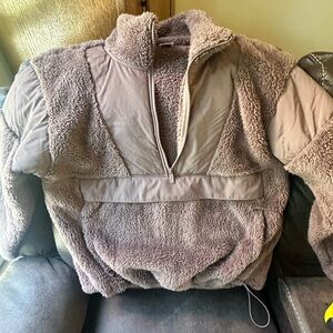 Victoria secret fleece jacket pullover